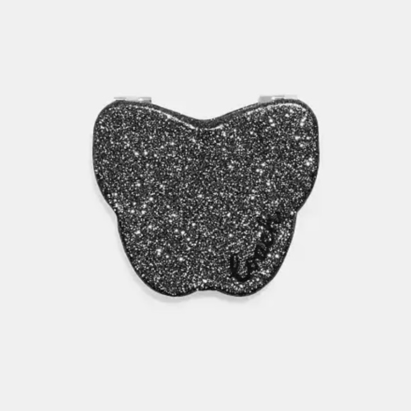 Coach Glitter Butterfly Compact Mirror - Picture 1 of 3